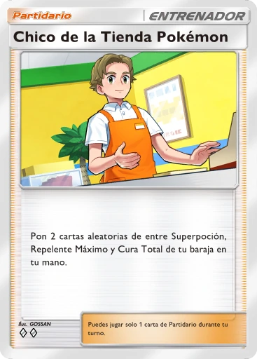 Chico de la Tienda Pokémon