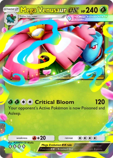 Mega Venusaur ex · B4b-003 · ◇◇◇◇ · Deluxe Pack: Mega