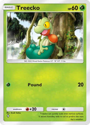 Treecko · B4b-010 · ◇ · Deluxe Pack: Mega