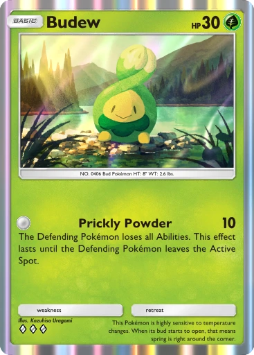 Budew · B4b-013 · ◇◇◇ · Deluxe Pack: Mega
