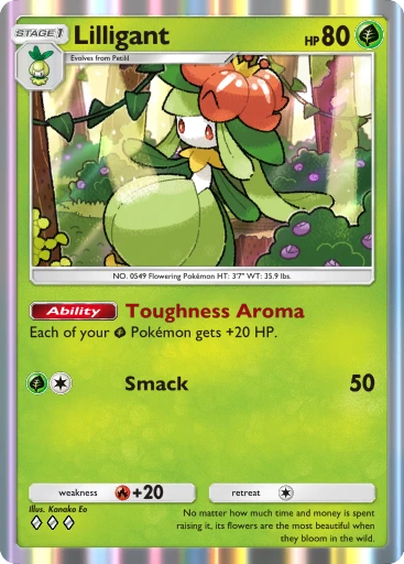Lilligant · B4b-019 · ◇◇◇ · Deluxe Pack: Mega