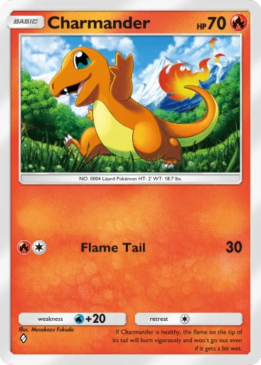 Charmander · B4b-029 · ◇ · Deluxe Pack: Mega