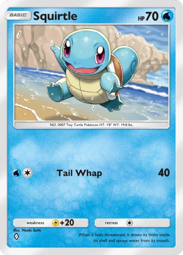 Squirtle · B4b-052 · ◇ · Deluxe Pack: Mega