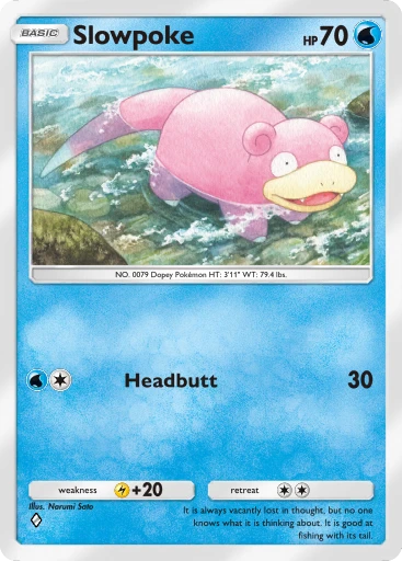 Slowpoke · B4b-057 · ◇ · Deluxe Pack: Mega