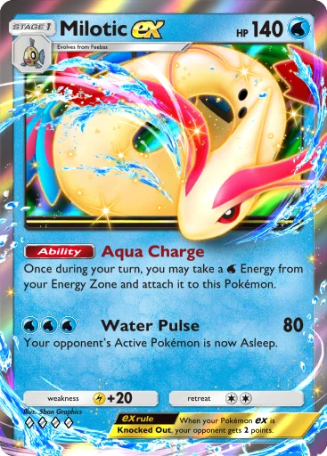 Milotic ex · B4b-070 · ◇◇◇◇ · Deluxe Pack: Mega