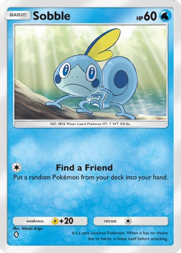 Sobble · B4b-074 · ◇ · Deluxe Pack: Mega