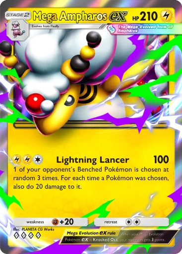 Mega Ampharos ex · B4b-090 · ◇◇◇◇ · Deluxe Pack: Mega