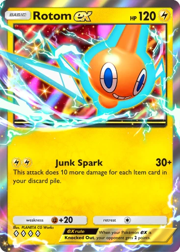 Rotom ex · B4b-093 · ◇◇◇◇ · Deluxe Pack: Mega