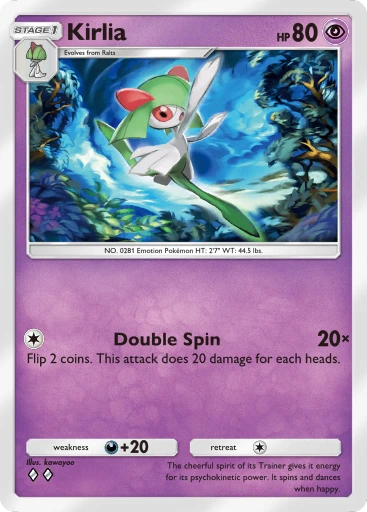 Kirlia · B4b-105 · ◇◇ · Deluxe Pack: Mega