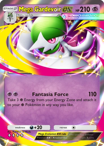 Mega Gardevoir ex · B4b-106 · ◇◇◇◇ · Deluxe Pack: Mega