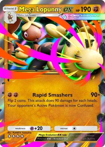 Mega Lopunny ex · B4b-125 · ◇◇◇◇ · Deluxe Pack: Mega