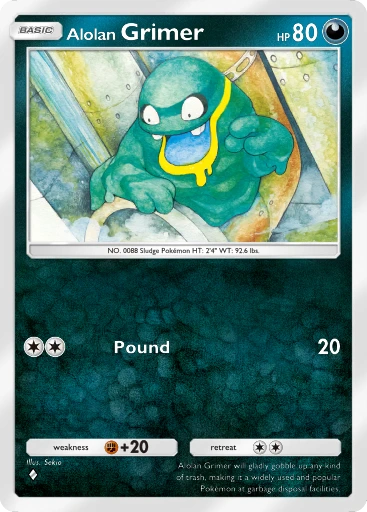 Alolan Grimer · B4b-137 · ◇ · Deluxe Pack: Mega