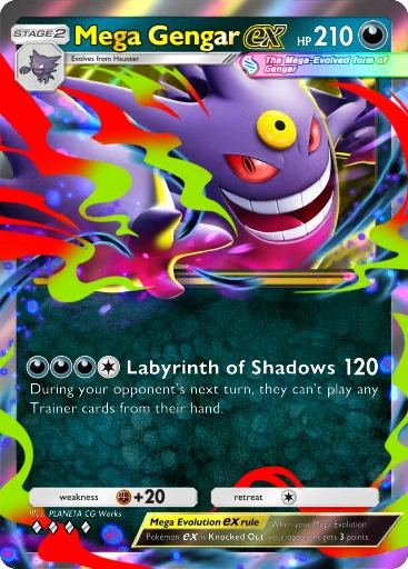 Mega Gengar ex · B4b-141 · ◇◇◇◇ · Deluxe Pack: Mega