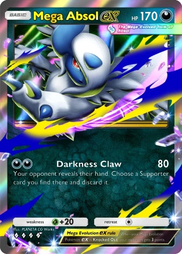 Mega Absol ex · B4b-143 · ◇◇◇◇ · Deluxe Pack: Mega
