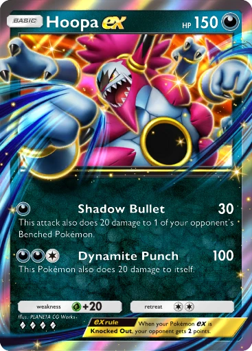 Hoopa ex · B4b-149 · ◇◇◇◇ · Deluxe Pack: Mega