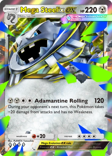 Mega Steelix ex · B4b-155 · ◇◇◇◇ · Deluxe Pack: Mega