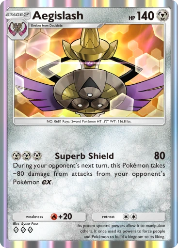 Aegislash · B4b-163 · ◇◇◇ · Deluxe Pack: Mega