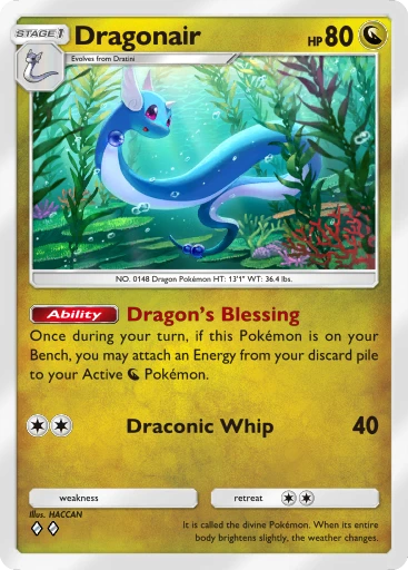 Dragonair · B4b-170 · ◇◇ · Deluxe Pack: Mega