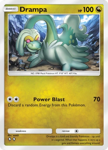 Drampa · B4b-177 · ◇◇ · Deluxe Pack: Mega