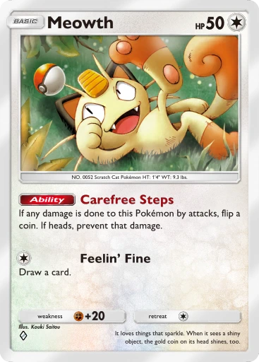 Meowth · B4b-180 · ◇ · Deluxe Pack: Mega