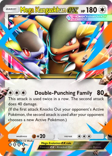 Mega Kangaskhan ex · B4b-181 · ◇◇◇◇ · Deluxe Pack: Mega