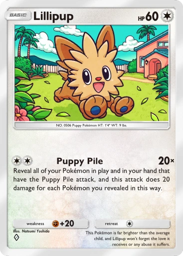 Lillipup · B4b-189 · ◇ · Deluxe Pack: Mega