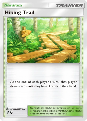 Hiking Trail · B4b-234 · ◇◇ · Deluxe Pack: Mega