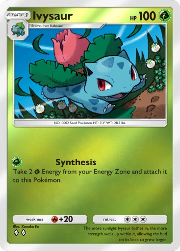 Ivysaur · B4b-238 · ◇◇ · Deluxe Pack: Mega