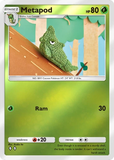 Metapod · B4b-240 · ◇◇ · Deluxe Pack: Mega