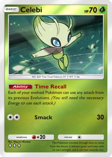 Celebi · B4b-243 · ◇◇◇ · Deluxe Pack: Mega