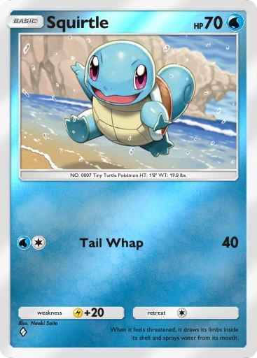 Squirtle · B4b-273 · ◇ · Deluxe Pack: Mega