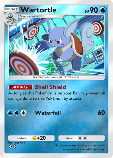 Wartortle · B4b-274 · ◇◇ · Deluxe Pack: Mega
