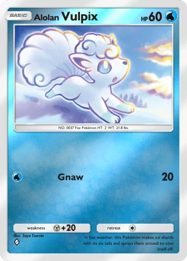 Alolan Vulpix · B4b-275 · ◇ · Deluxe Pack: Mega