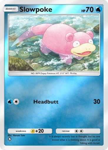 Slowpoke · B4b-276 · ◇ · Deluxe Pack: Mega