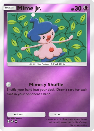 Mime Jr. · B4b-308 · ◇◇◇ · Deluxe Pack: Mega
