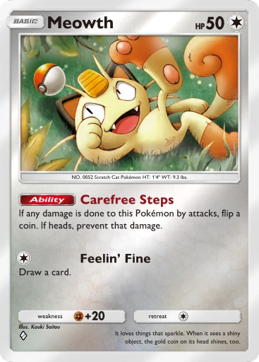 Meowth · B4b-352 · ◇ · Deluxe Pack: Mega