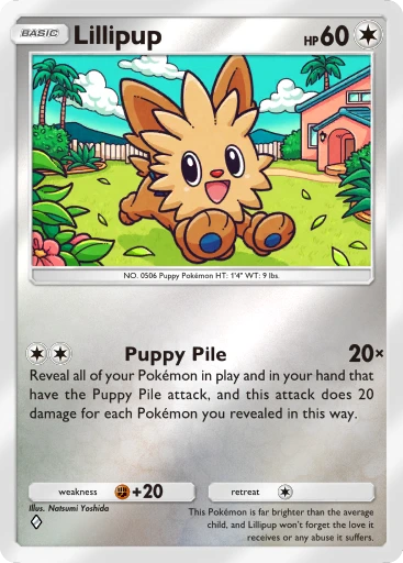 Lillipup · B4b-359 · ◇ · Deluxe Pack: Mega