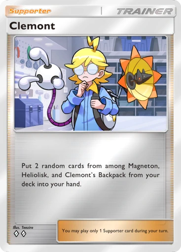 Clemont · B4b-384 · ◇◇ · Deluxe Pack: Mega