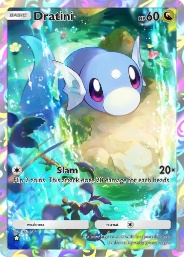 Dratini · B4b-407 · ☆ · Deluxe Pack: Mega