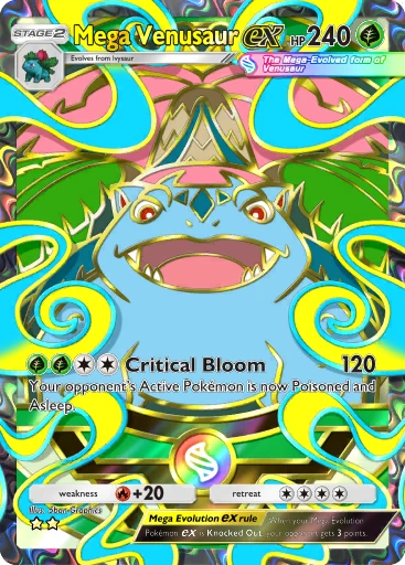 Mega Venusaur ex · B4b-409 · ☆☆ · Deluxe Pack: Mega