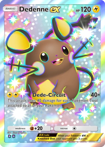Dedenne ex · B4b-426 · ✧✧ · Deluxe Pack: Mega
