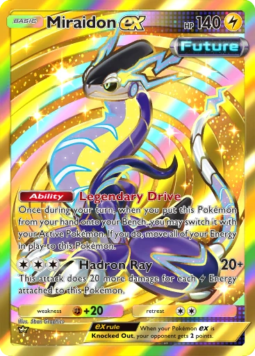 Miraidon ex · B4b-428 · ♛ · Deluxe Pack: Mega
