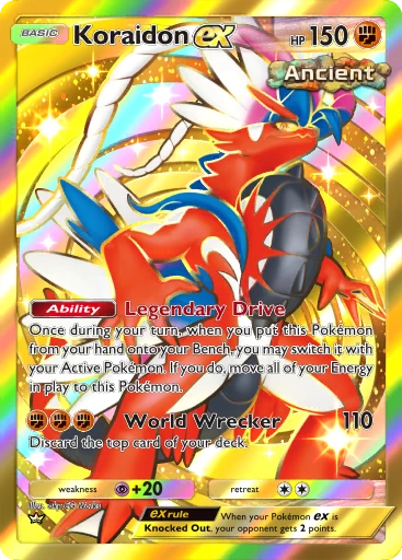 Koraidon ex · B4b-429 · ♛ · Deluxe Pack: Mega